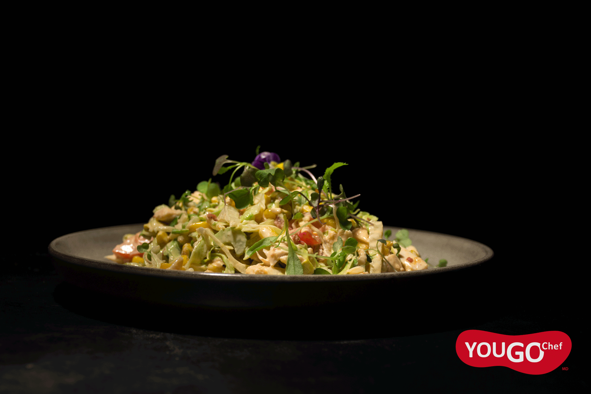 Salade au poulet buffalo