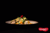 Haddock fillet with orange and basil sauce