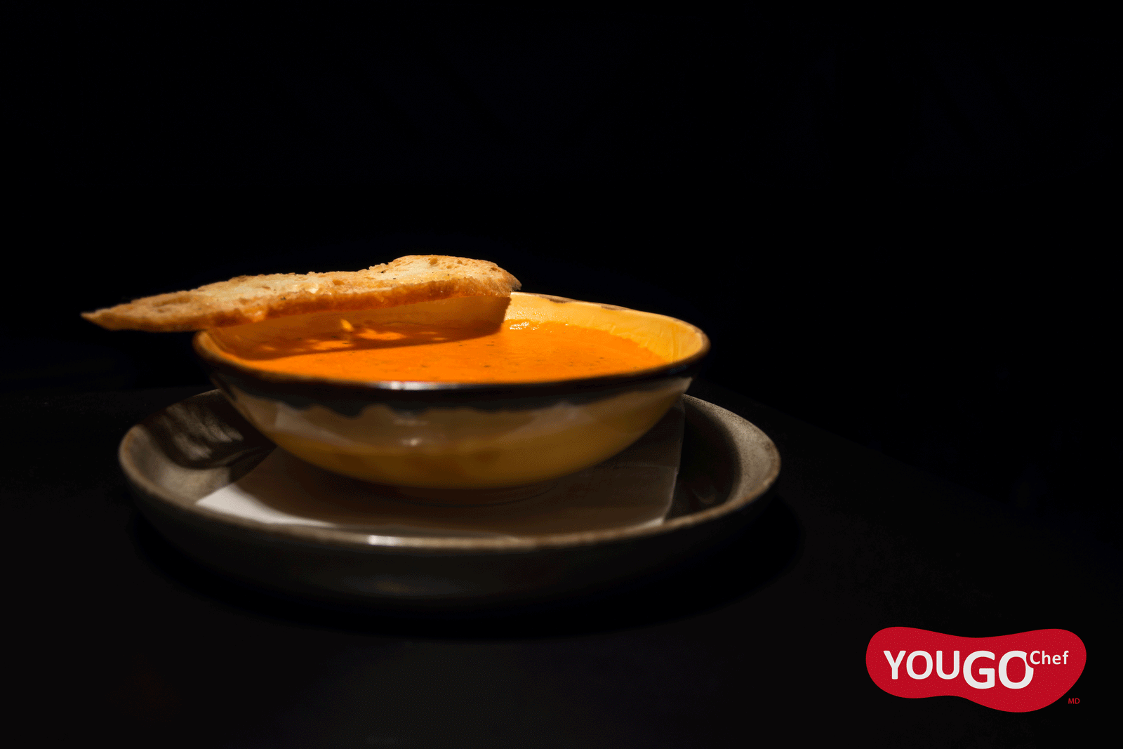 Crème de tomate fumée