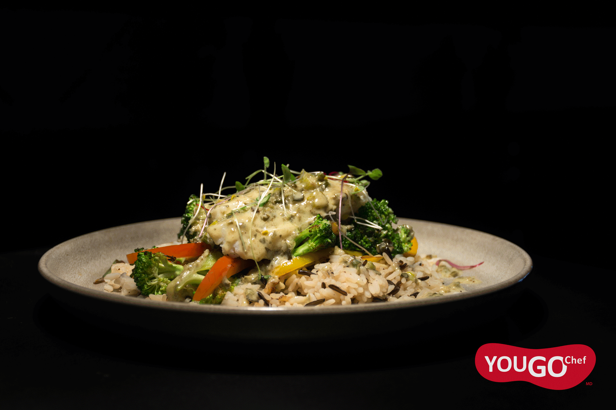 Morue poêlée sauce crèmeuse aux câpres