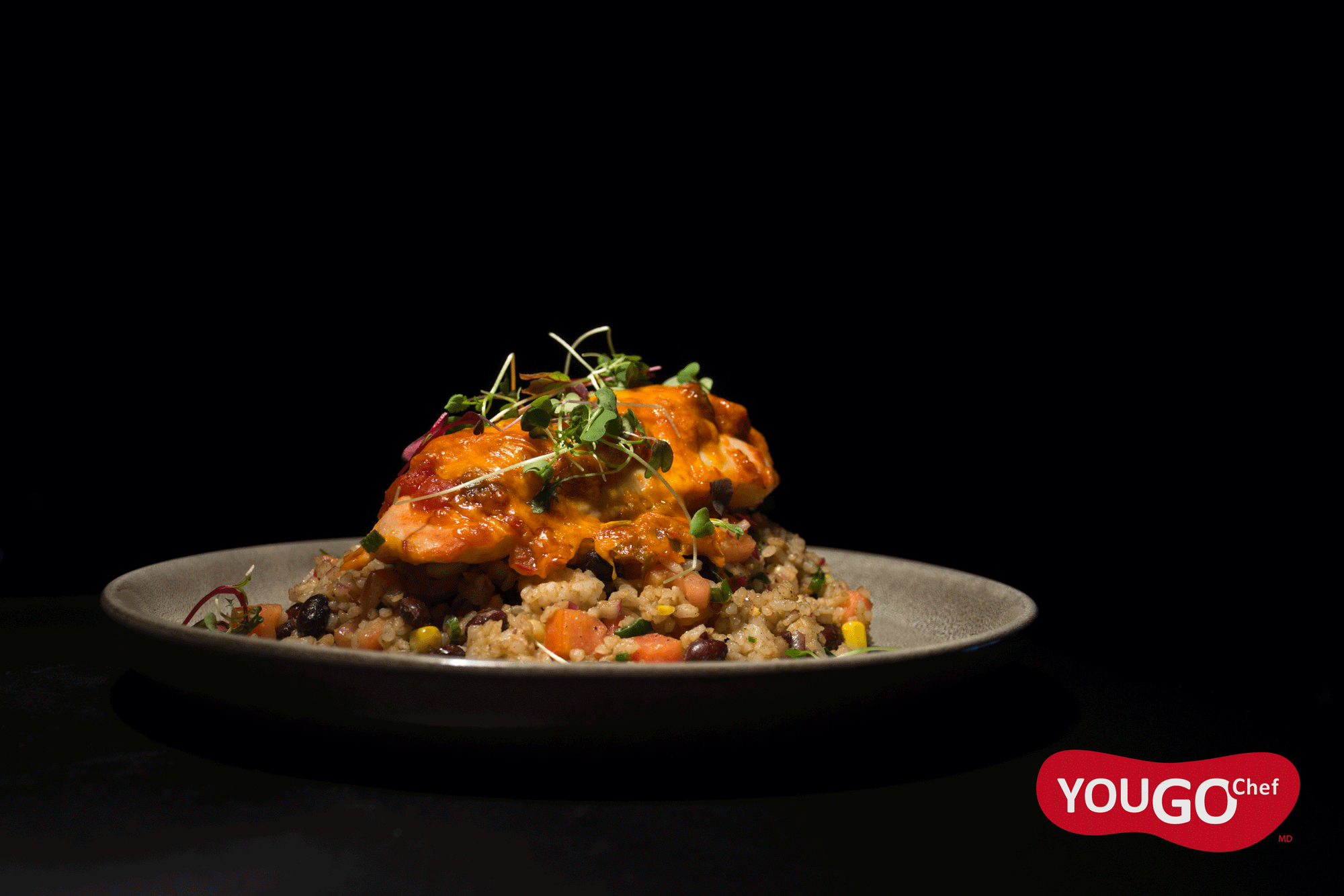 Poitrine de poulet style Tex Mex