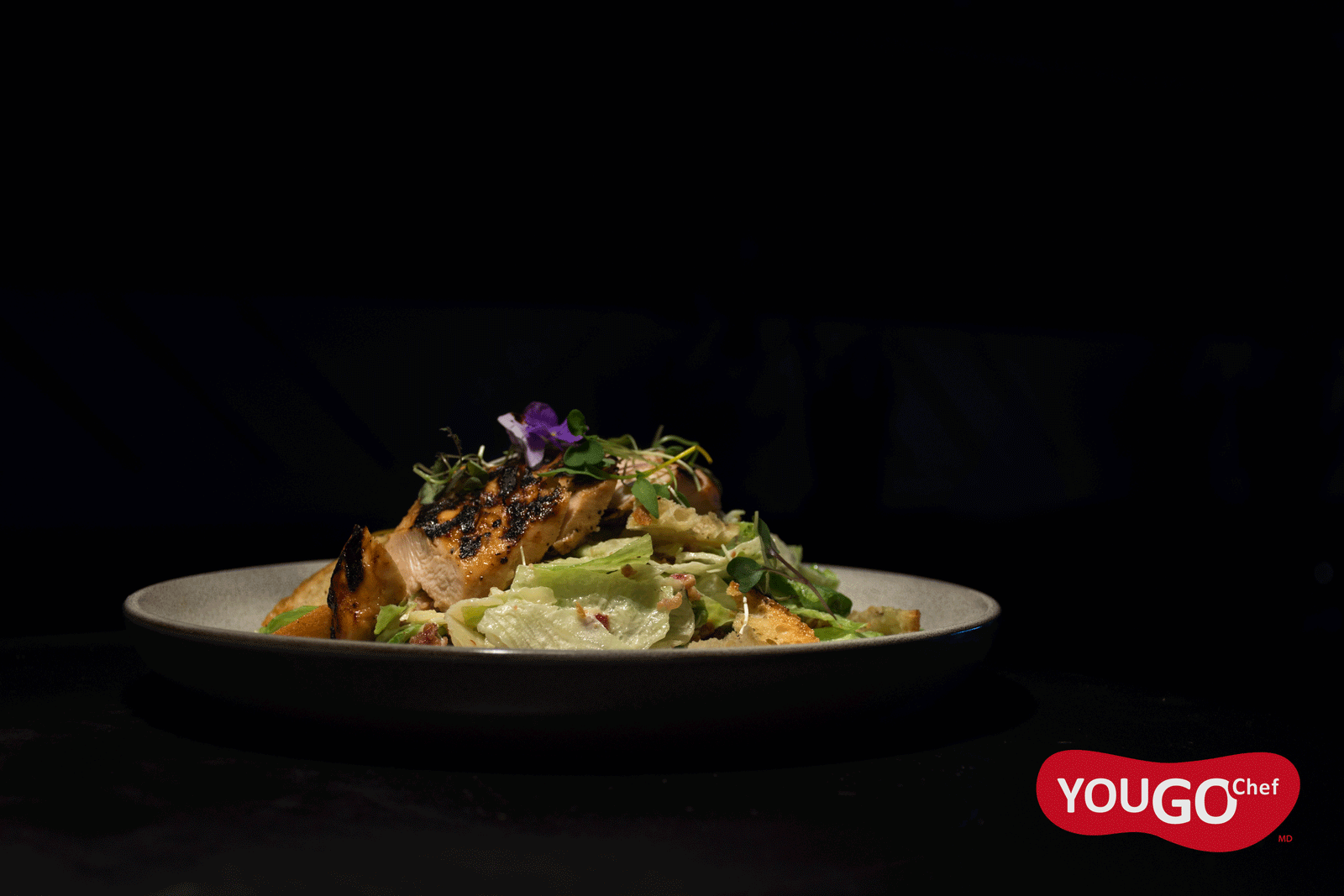 Salade césar au poulet