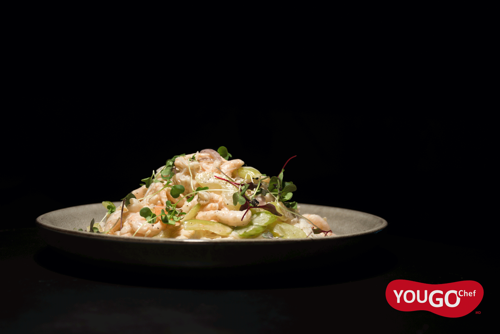 Salade de vermicelles aux crevettes