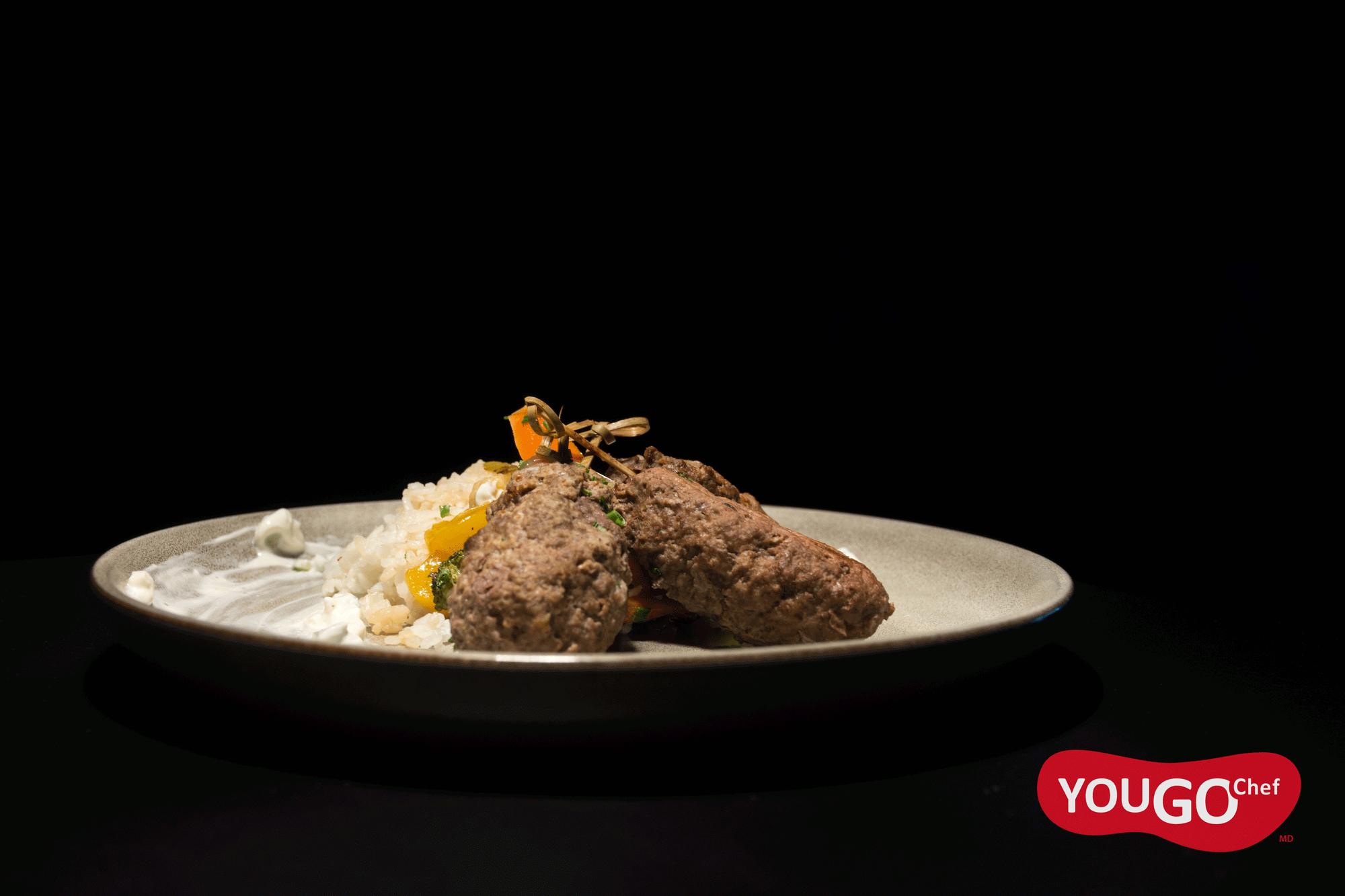 Souvlaki de boeuf Tatziki